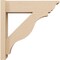 Ekena Millwork 5 1/2-in W x 18-in D x 18-in H Funston Trad Rough Cedar Woodgrain TimberThane Outlooker, Primed Tan OUTUR055X18X18FST04RCPR - alternate 2